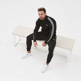 Side Webbing Zipper Hoodless Fitness Sports Jacket Top